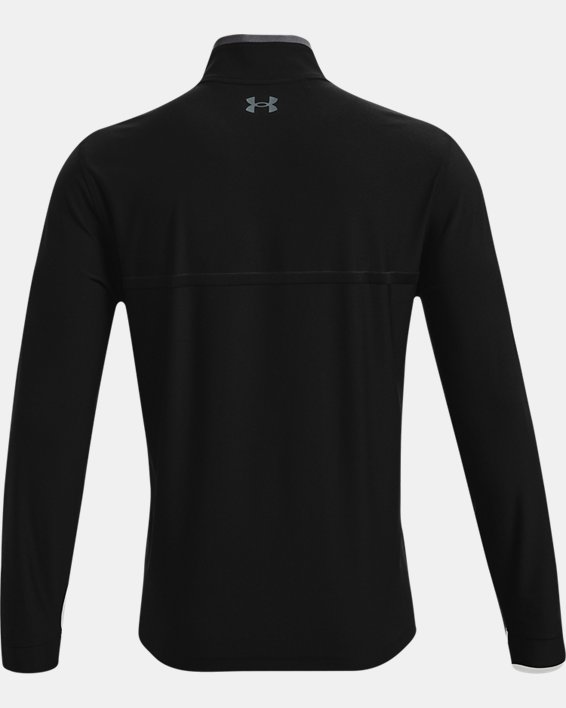 Camiseta con cremallera corta UA Playoff 2.0 para hombre, Black, pdpMainDesktop image number 4